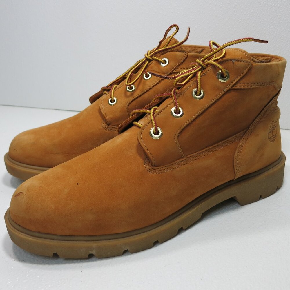 Timberland #22039 Waterproof Soft Toe Nubuck Leather Boots Shoes Men's Boot 11 M